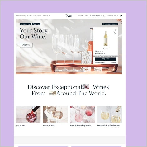Pour preview image